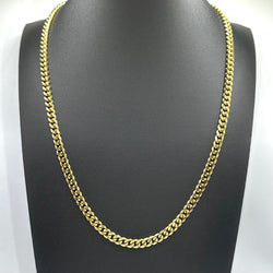 5mm Miami Cuban Chain - Gold