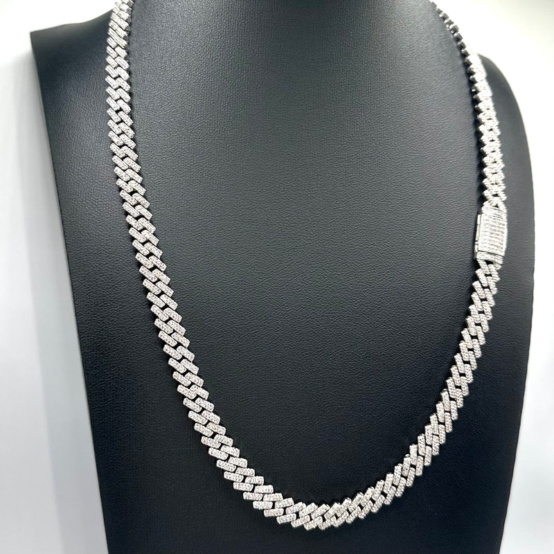 8mm Iced Prong Chain Expo Chains